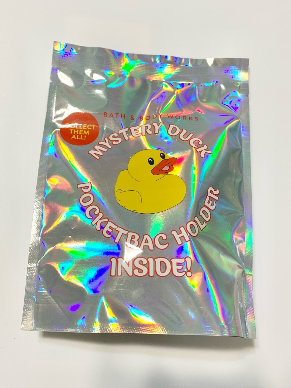 Bath & Body Works Mystery Duck Blind Bag - Mystery Pocketbac Holder